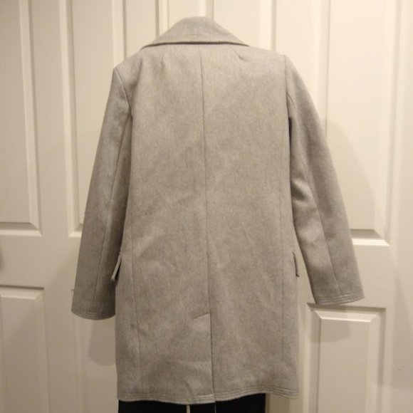 Banana Republic Heavy Wool Blend Coat size Small - Picture 3 of 6